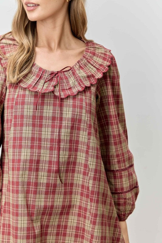 The Cranberry Cottage Dress