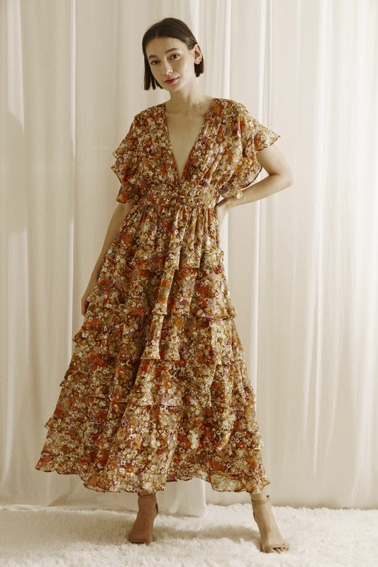 Harvest Waltz Maxi Dress