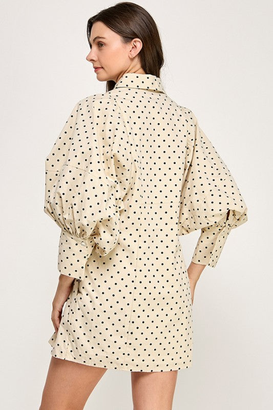 Sunday Morning Dress (Polka Dot)