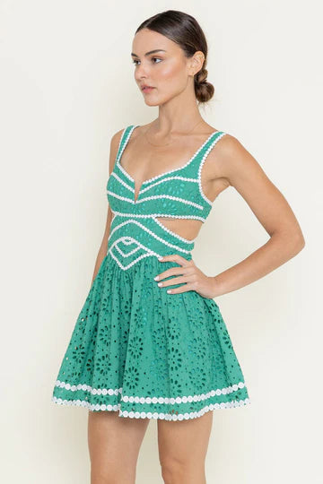 Palm Springs Spritz Mini Dress