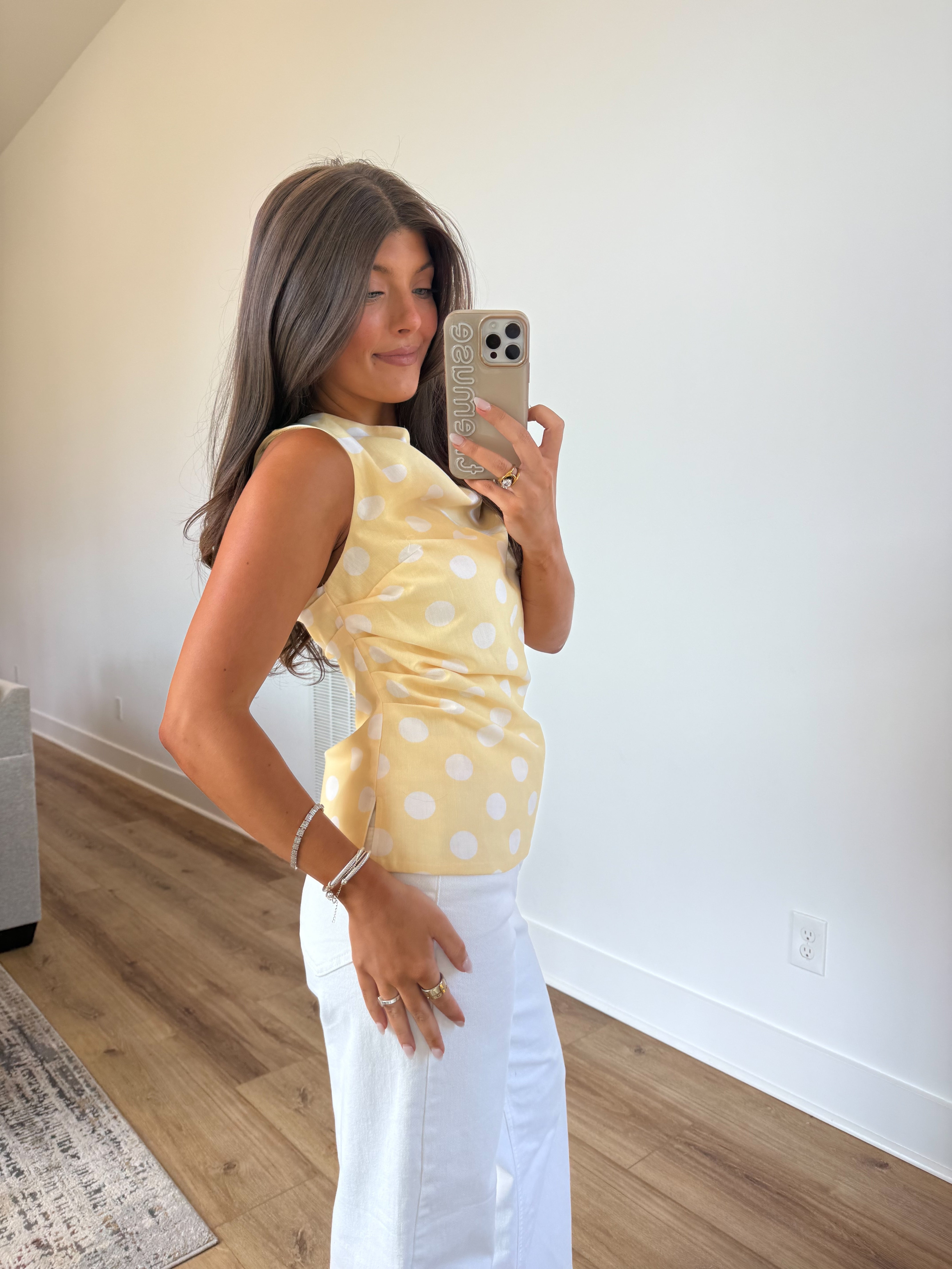 Lily Polka Dot Top