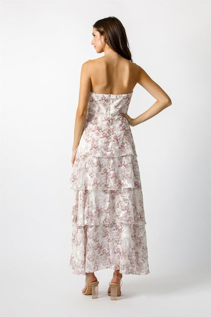 Fanci Ruffle Floral Dress