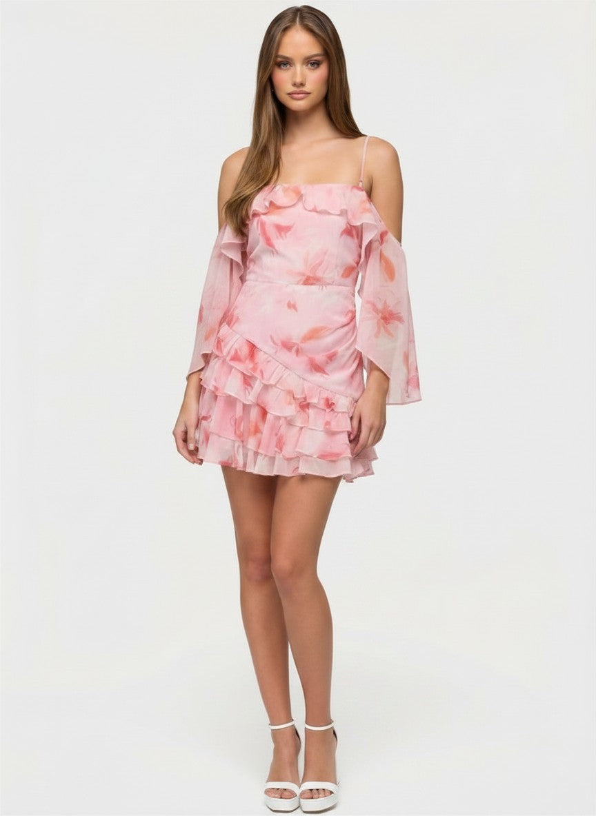 Sienna Cape Mini Dress