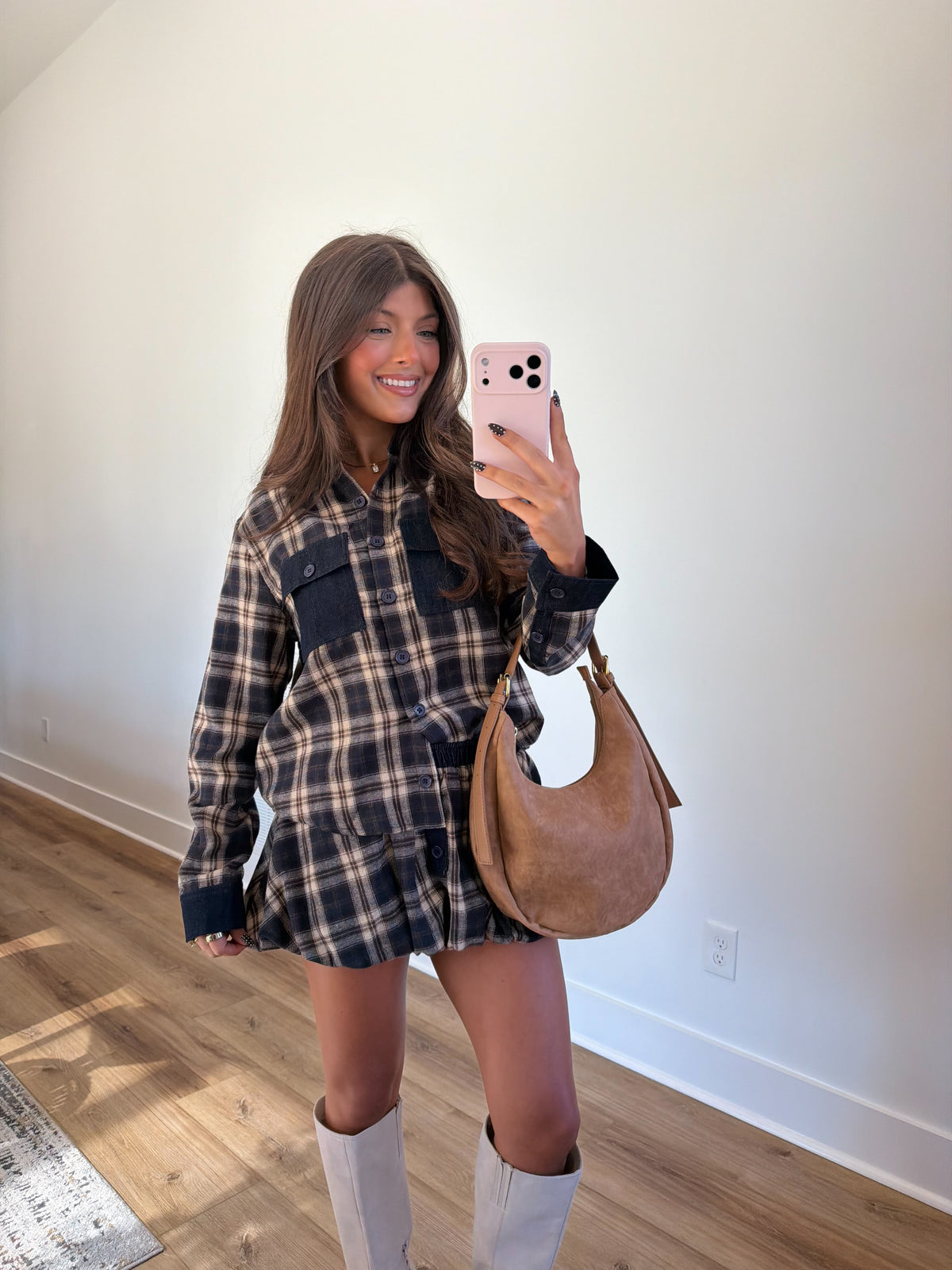 The Parker Plaid Set