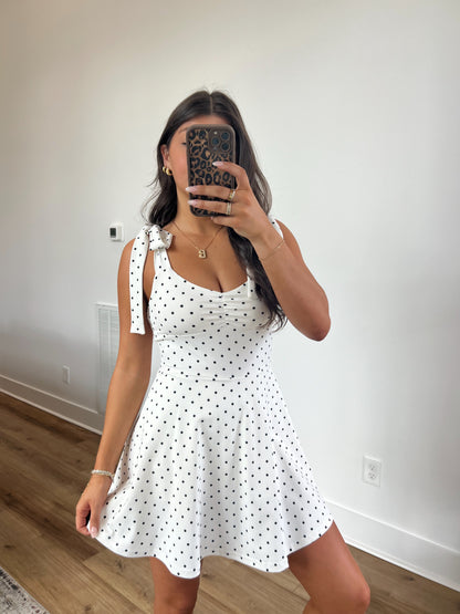 Polka Dot Motion Athletic Dress