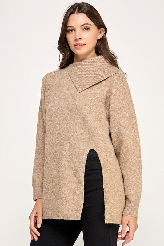 The Aspen Collar Sweater