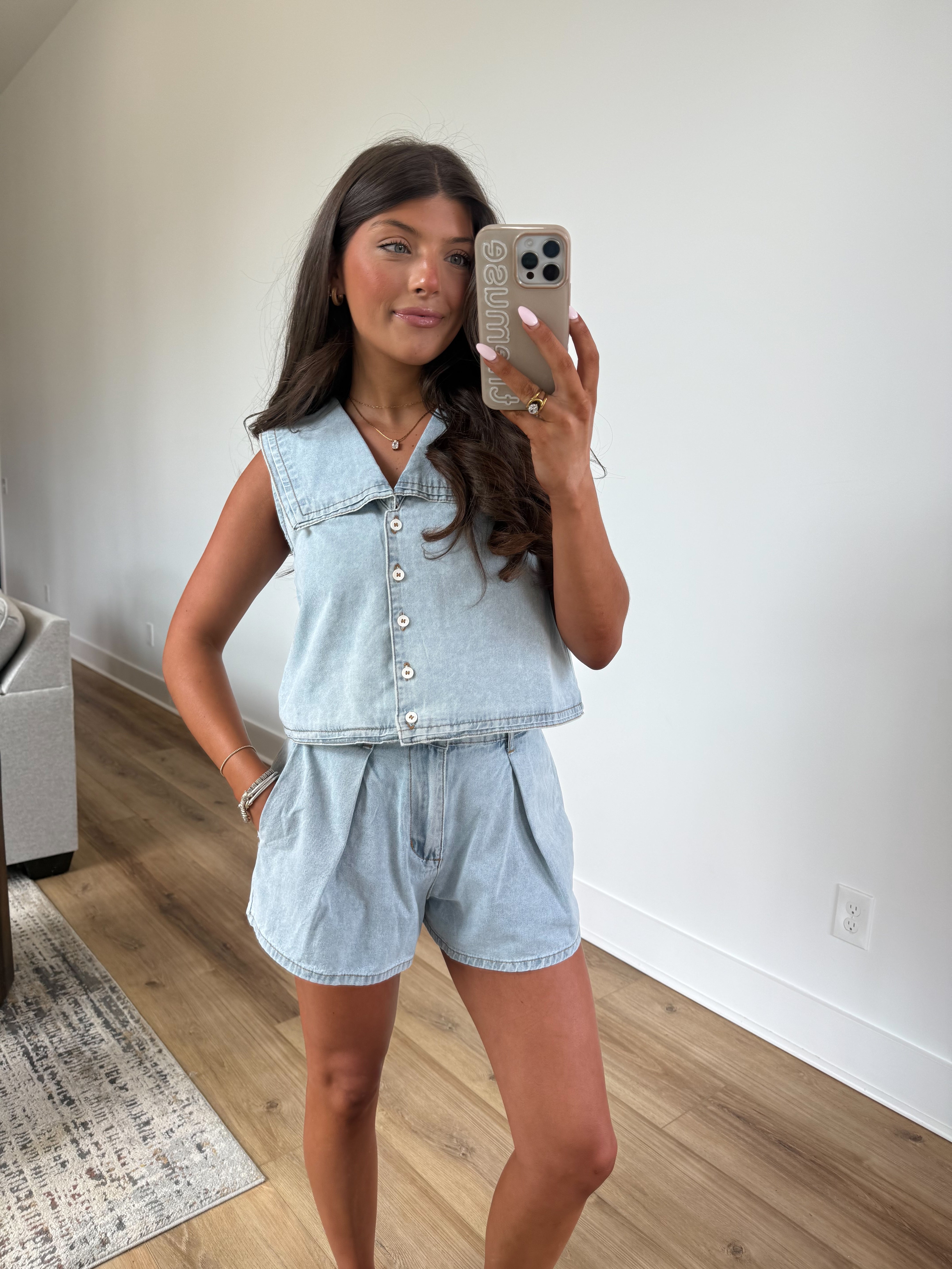 Denim Sailor Set