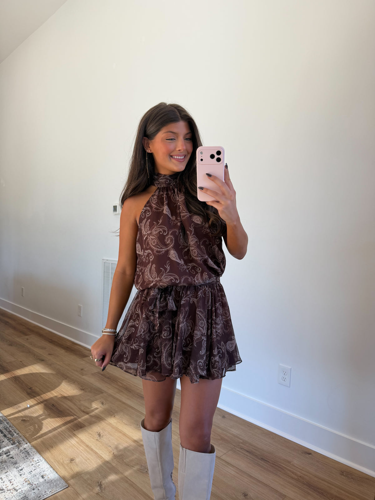 Bow & Paisley Dress