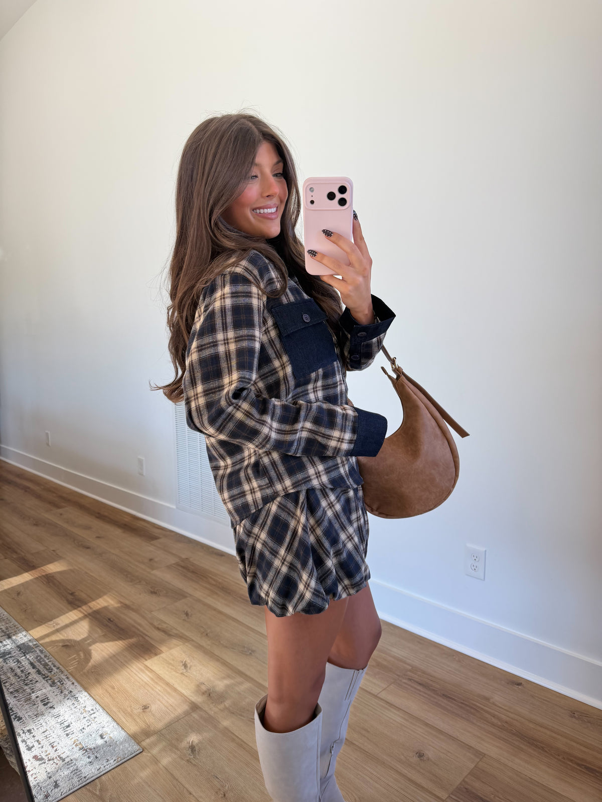 The Parker Plaid Set