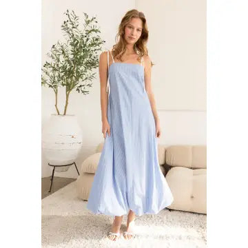 The Sweet Easter Stripe Maxi (Blue)