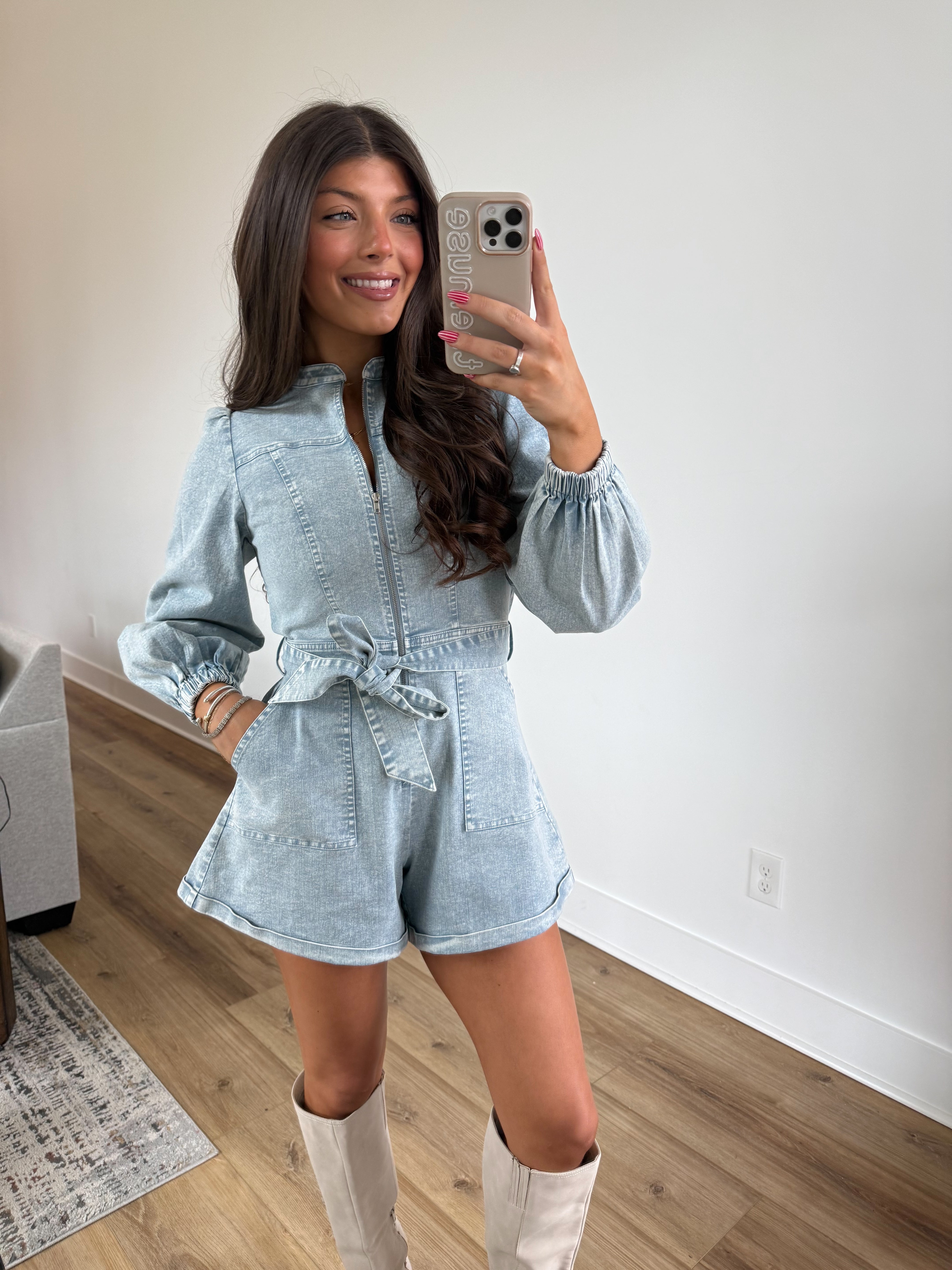 Everything But The Boot Romper
