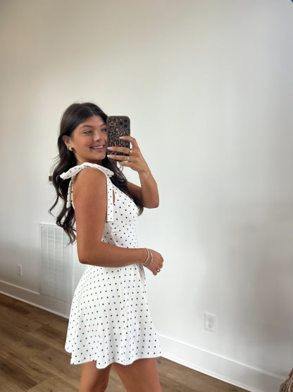 Polka Dot Motion Athletic Dress