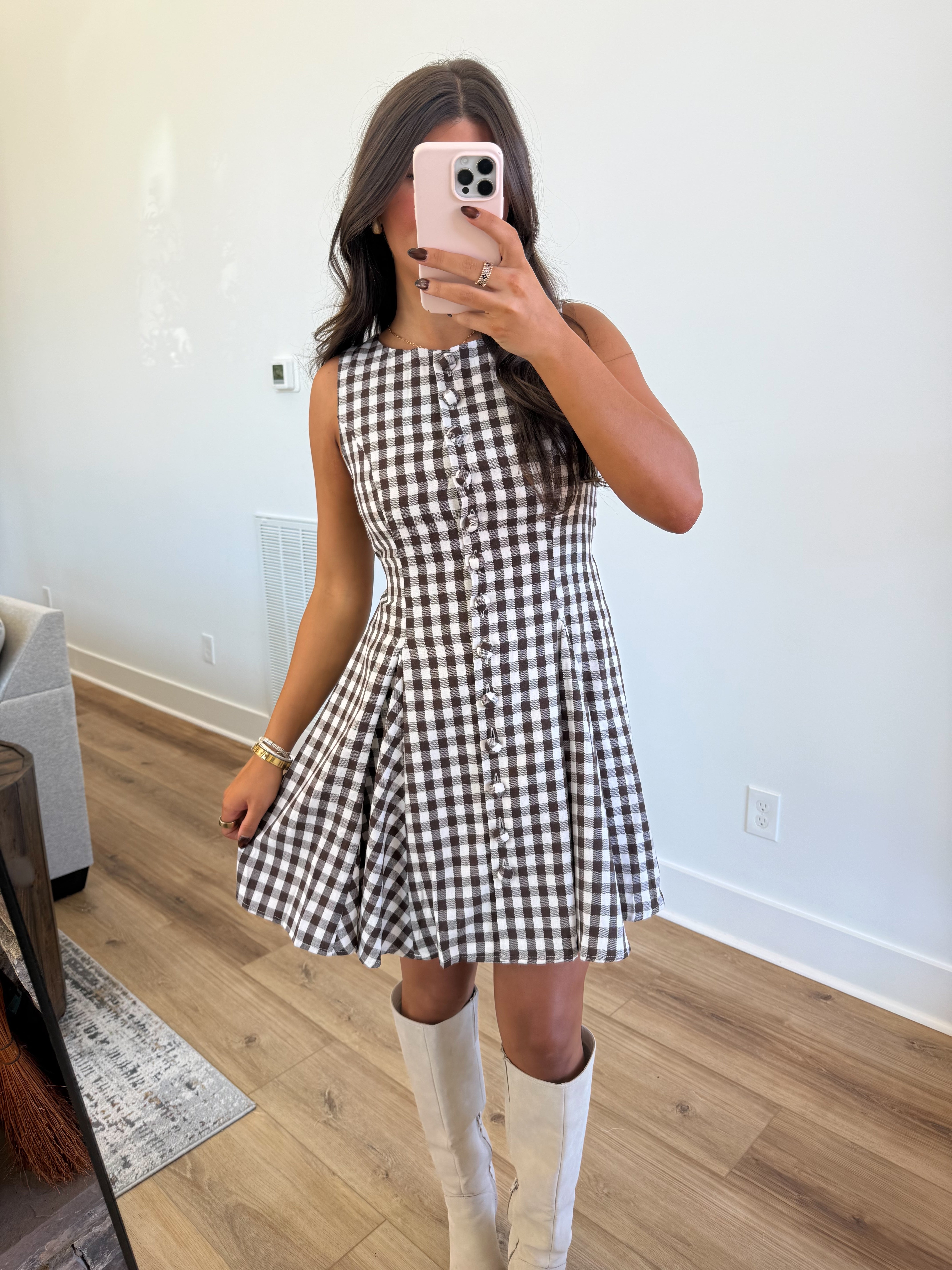 Hardin Gingham Dress