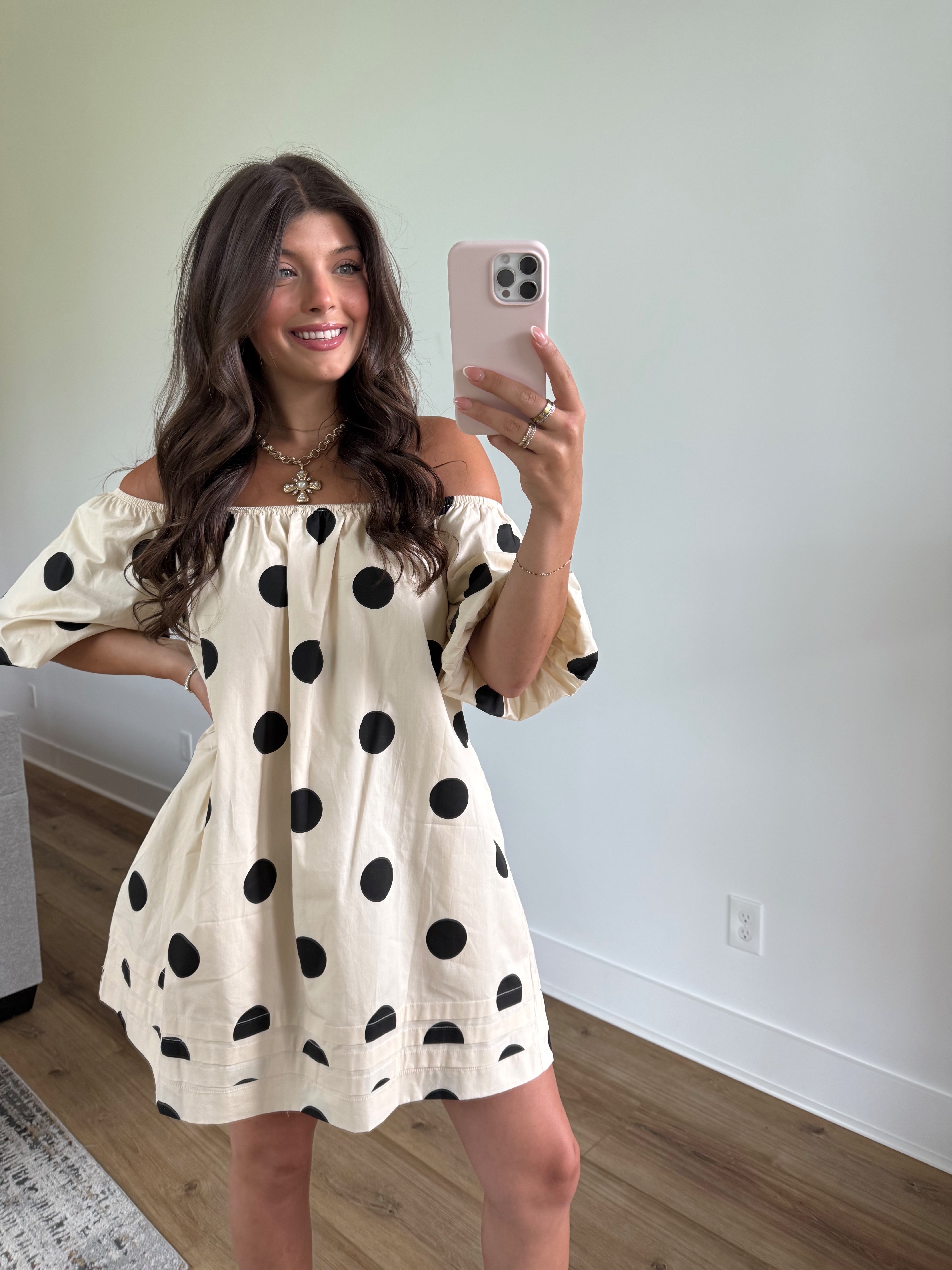 Polka Dot Island Escape Dress