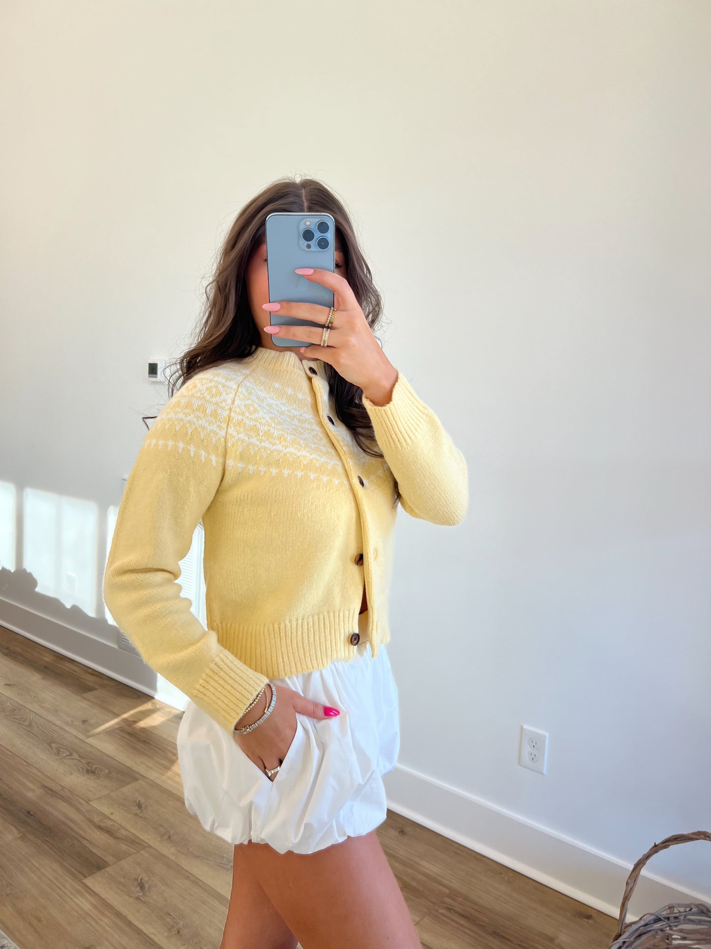 Sunshine Button Up Sweater