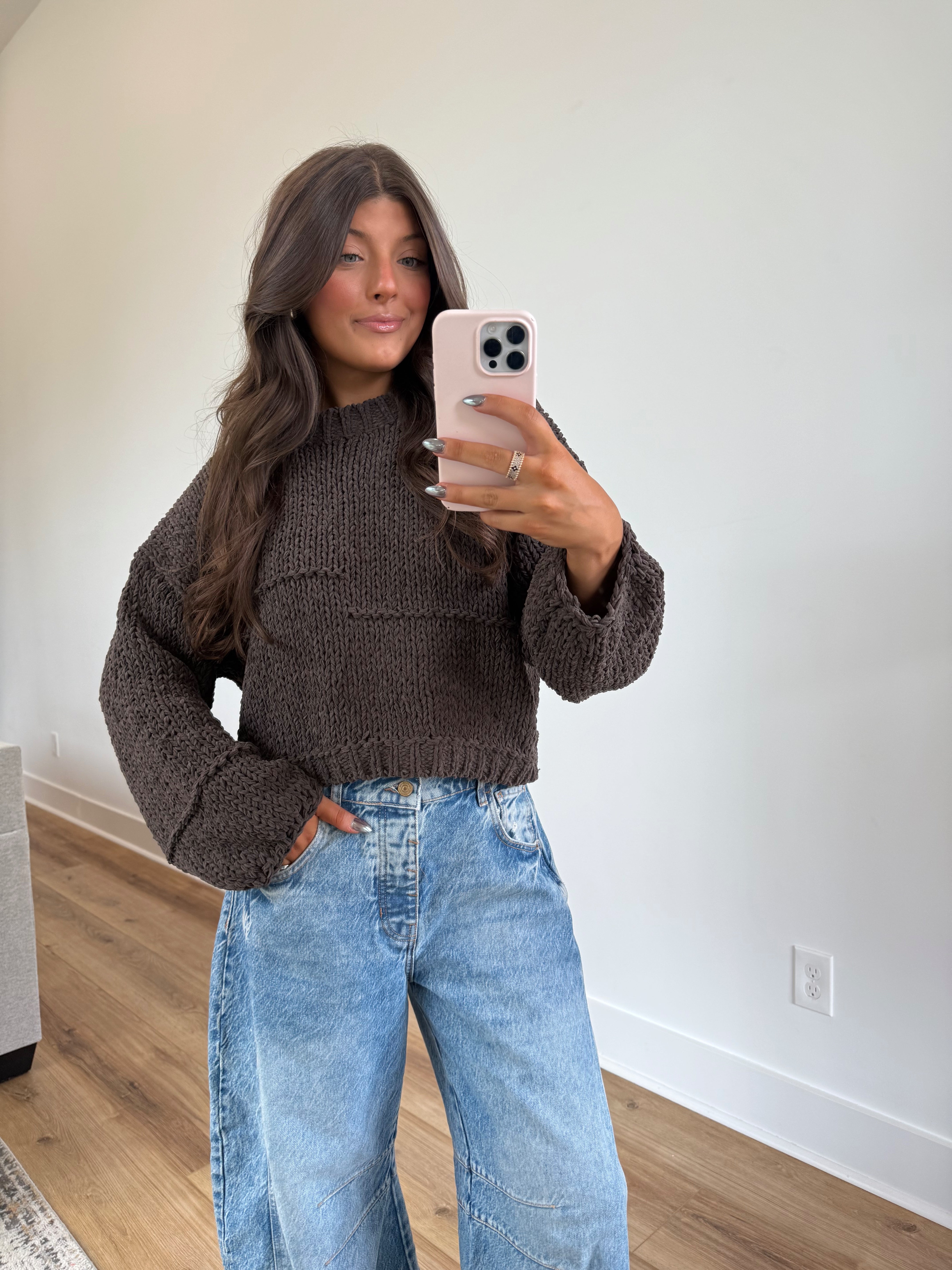 Chunky Cocoa Sweater