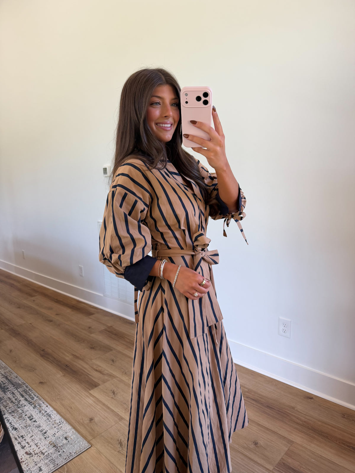 Blueberry Brown Sugar Midi Dress