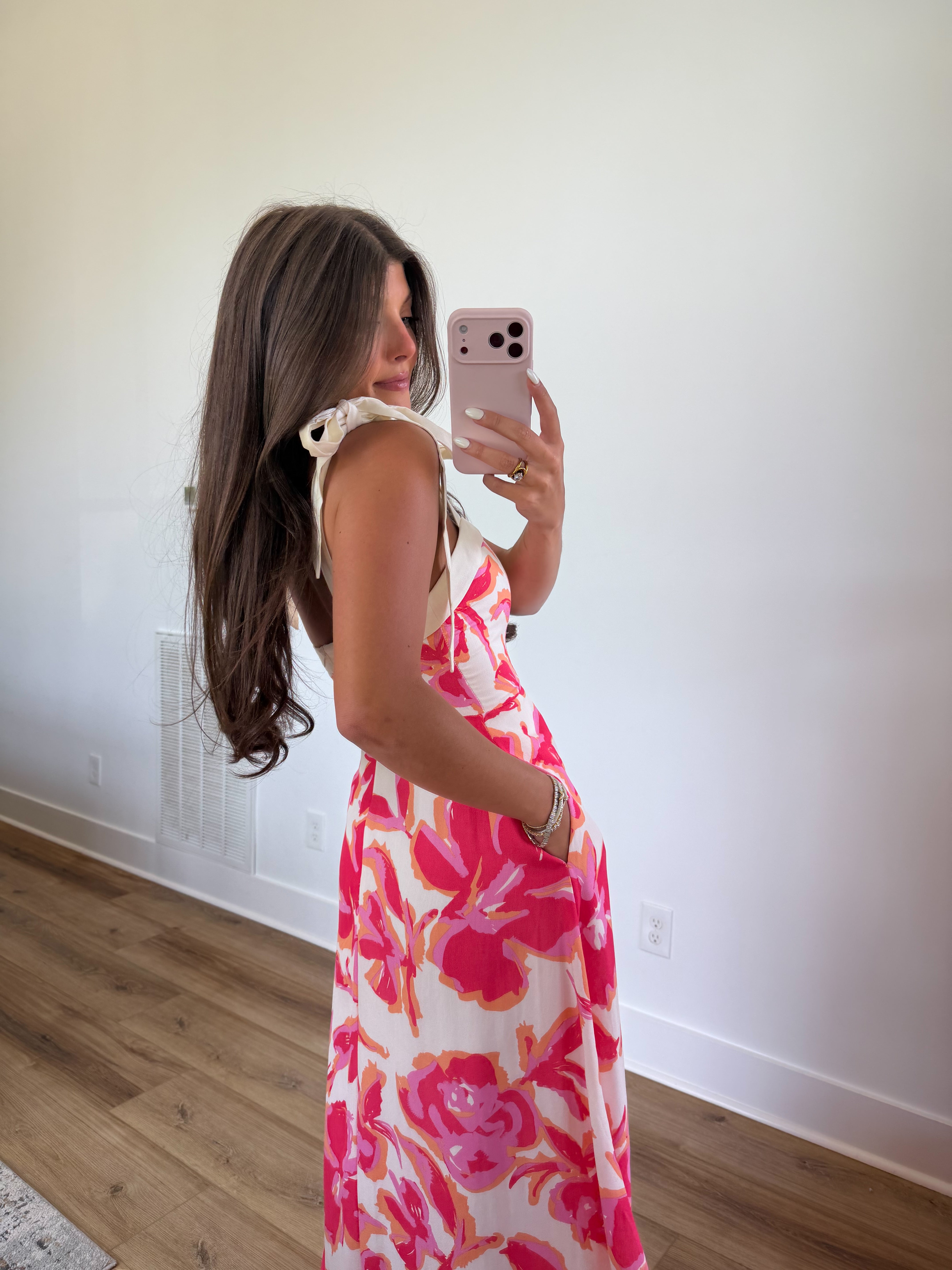Pink Playa Maxi Dress