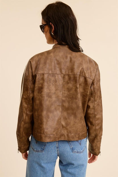 Clay Leather Jacket