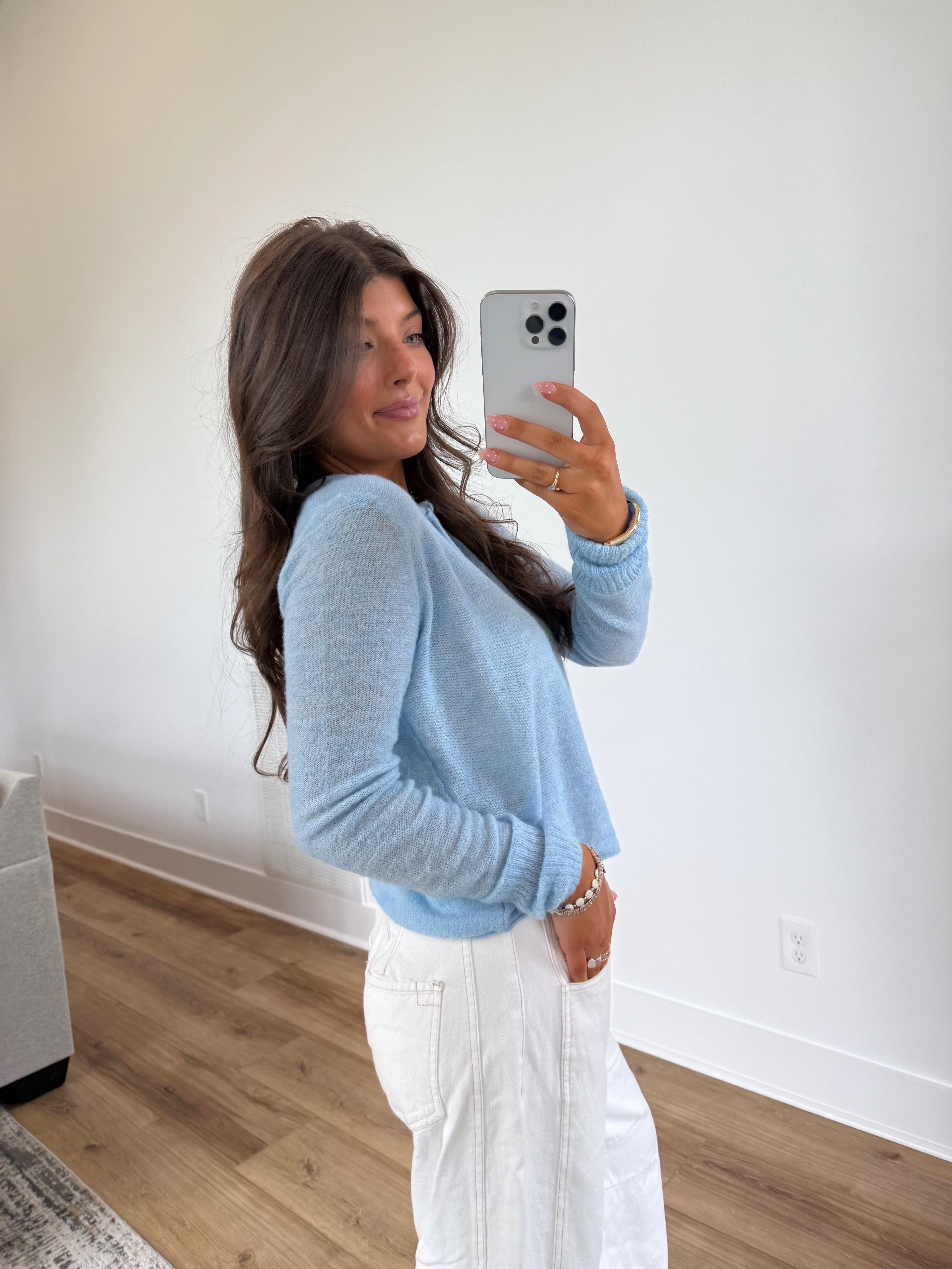 Fifth Avenue Cardigan (Blue)