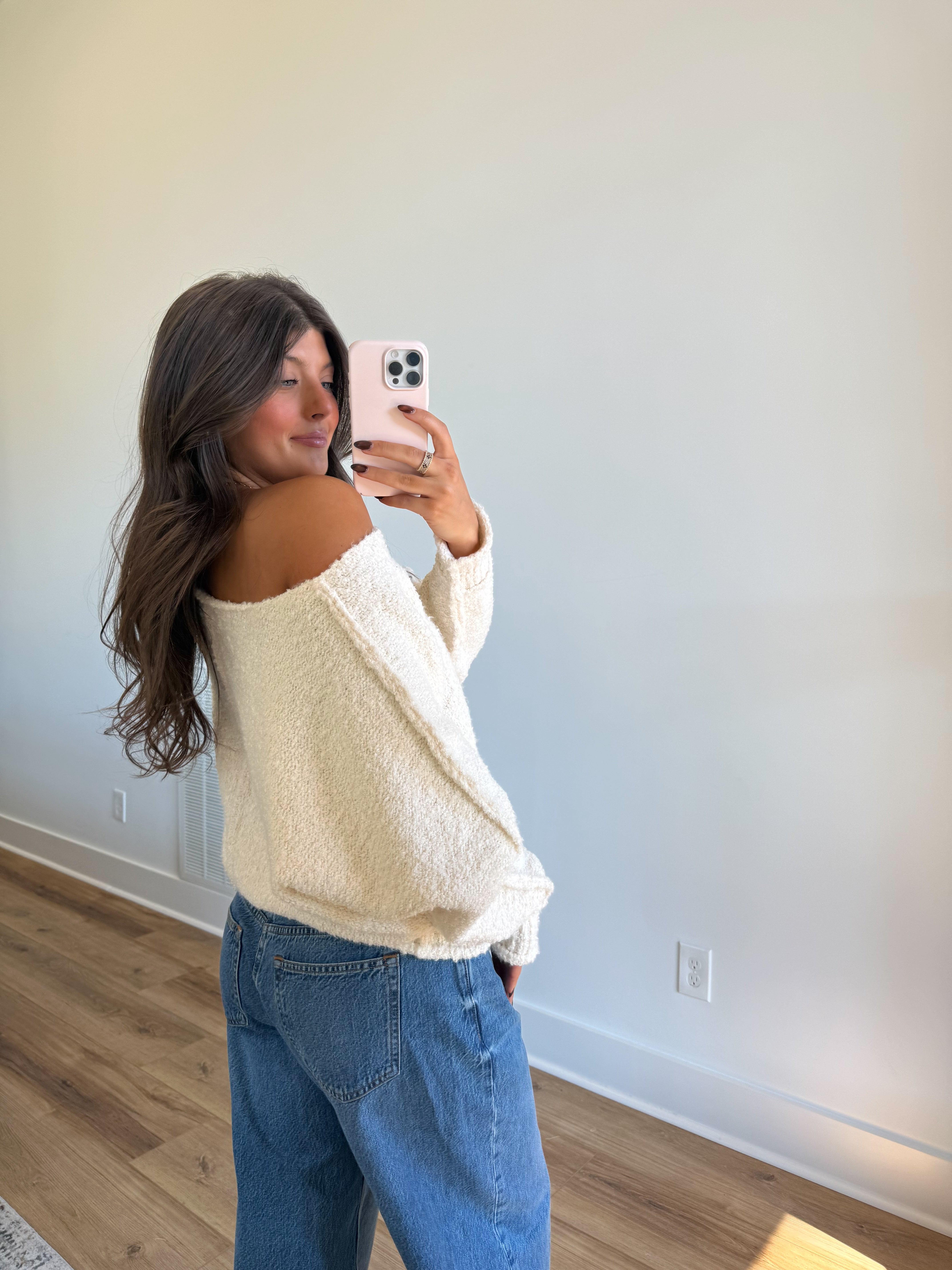 The Snuggle Knit (Cream)