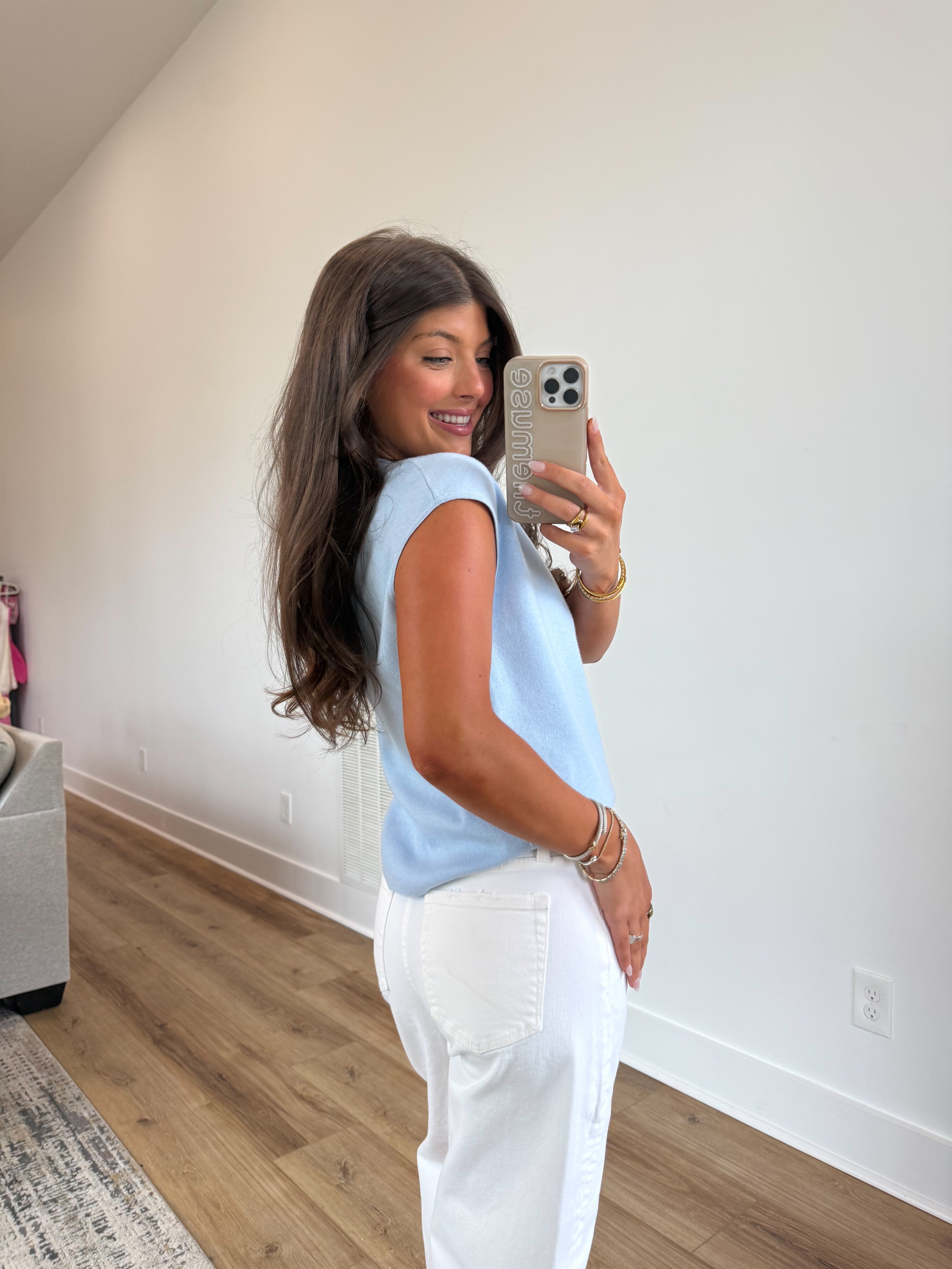 Jellybean Sweater Top (BlueBerry)