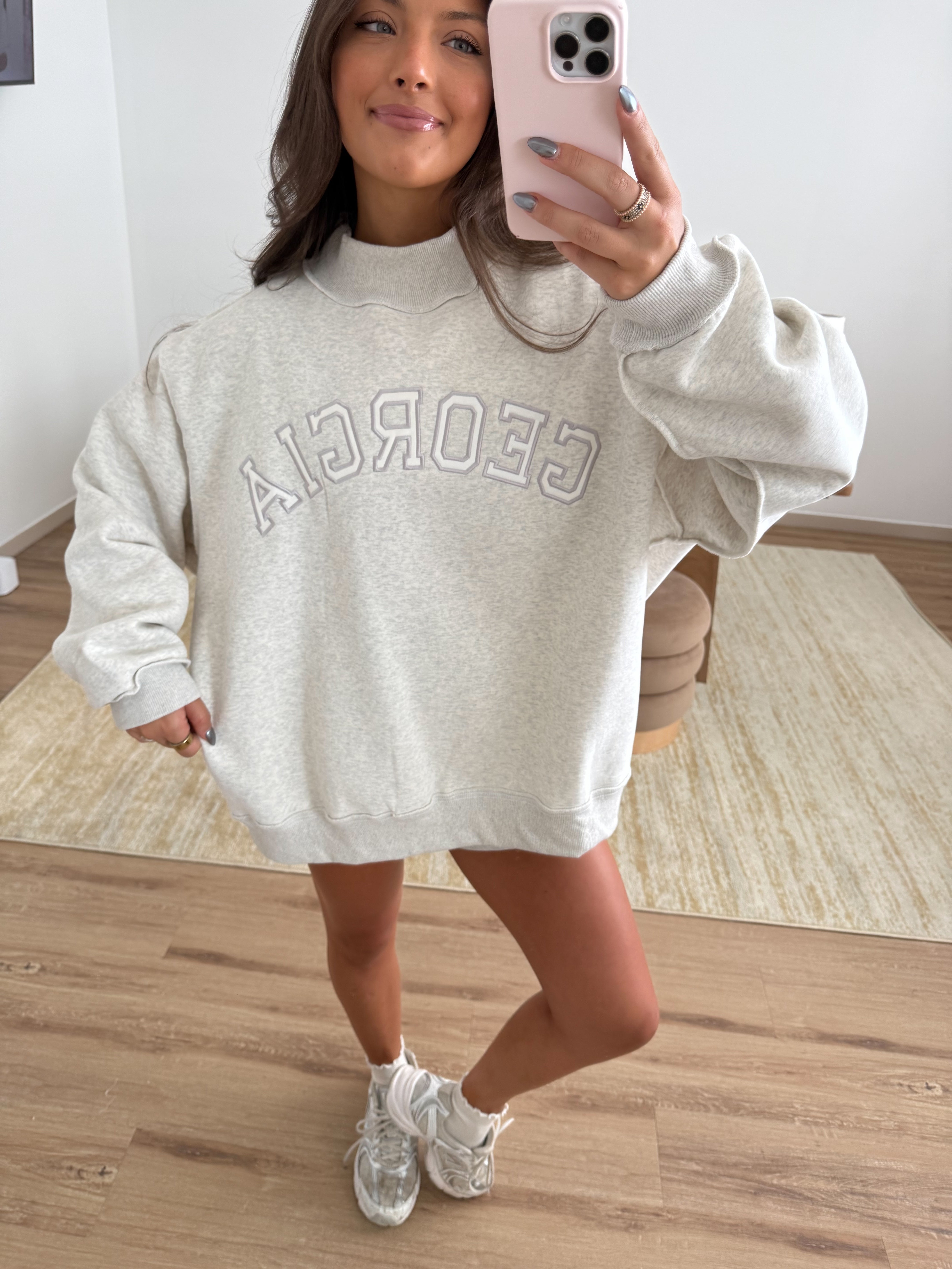 Georgia Fleece Mockneck