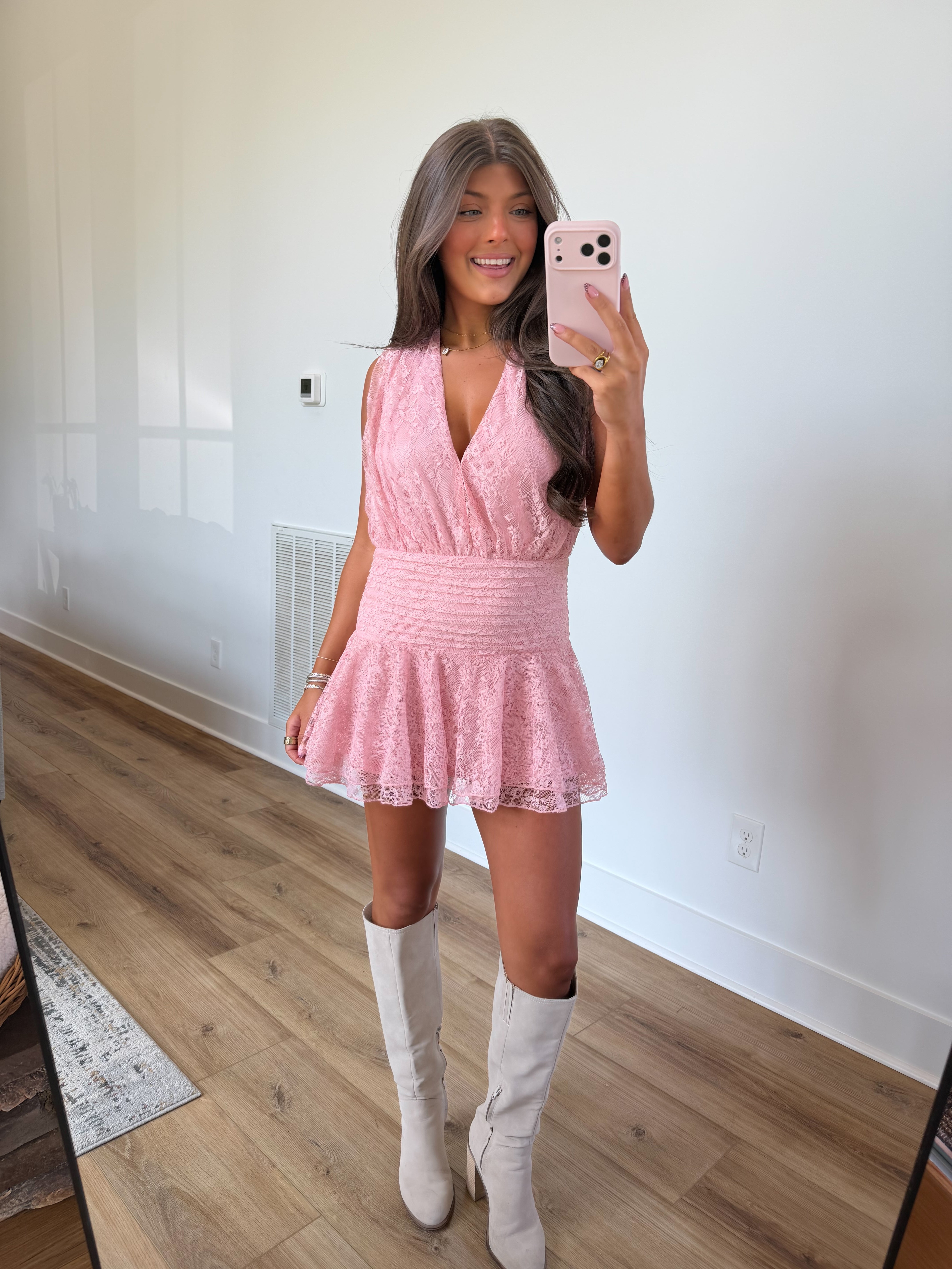 Moroney Lace Mini Dress