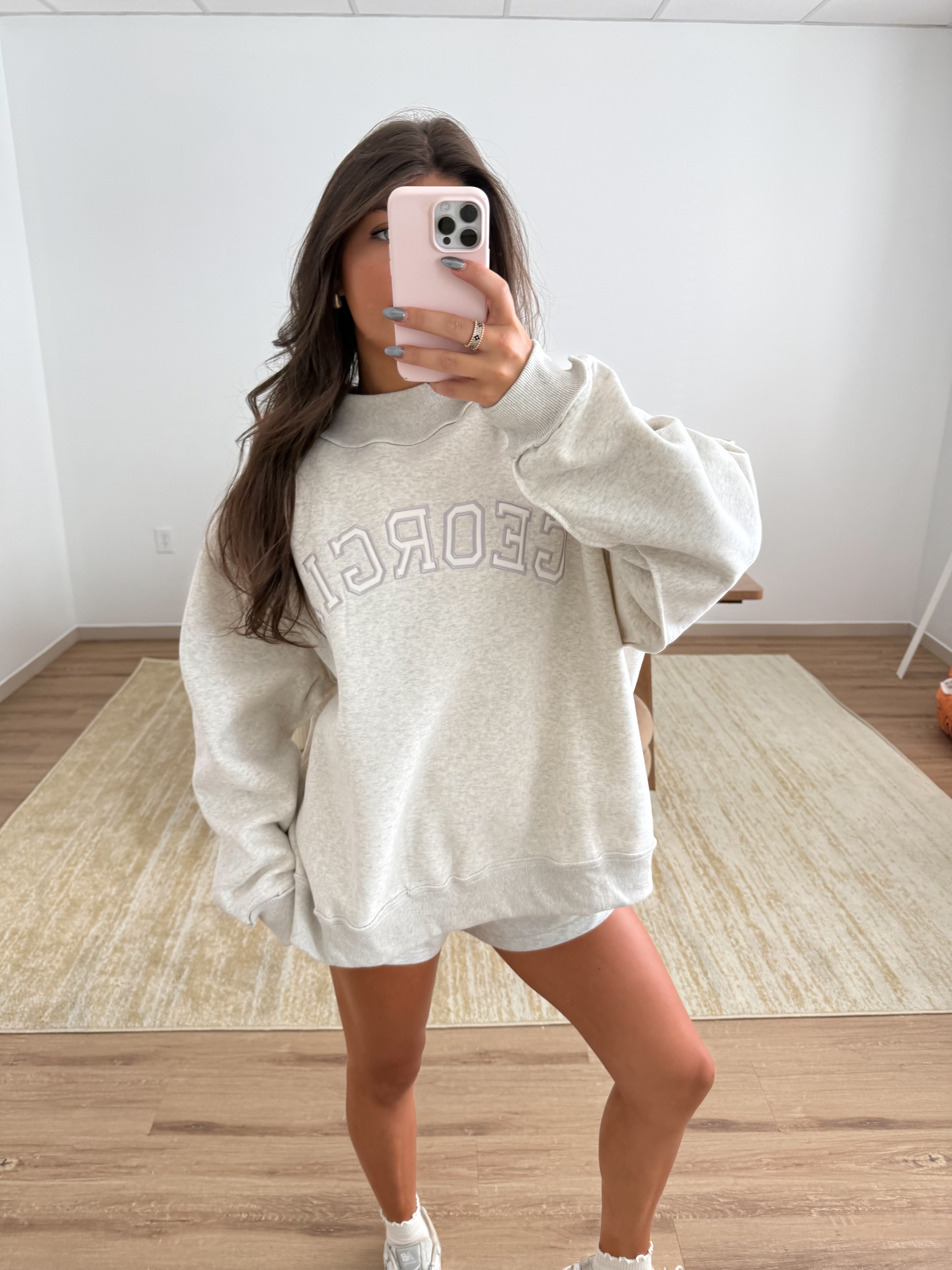 Georgia Fleece Mockneck