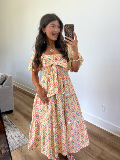 Pineapple Dreams Maxi Dress