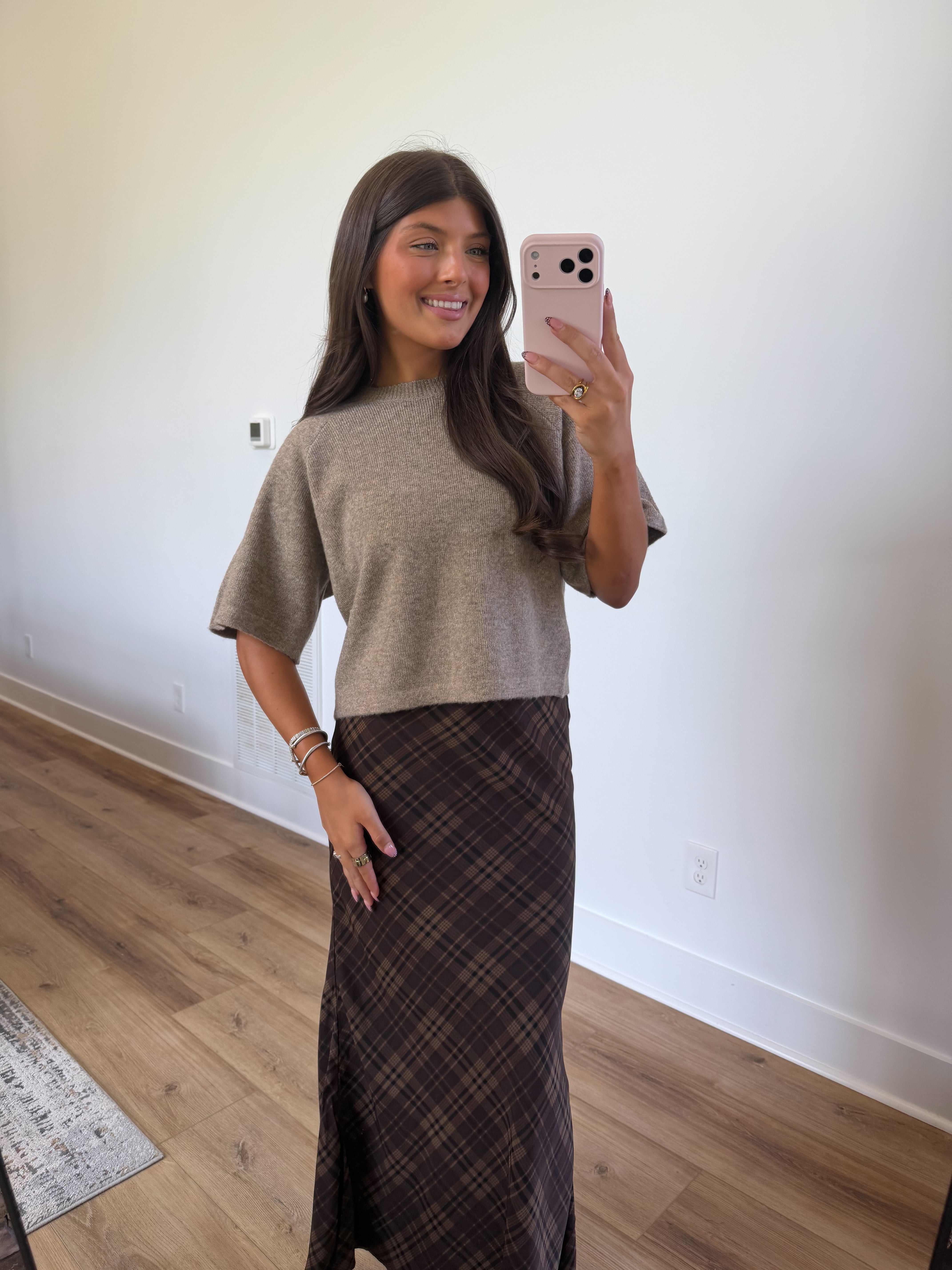 Tan Tee Sweater
