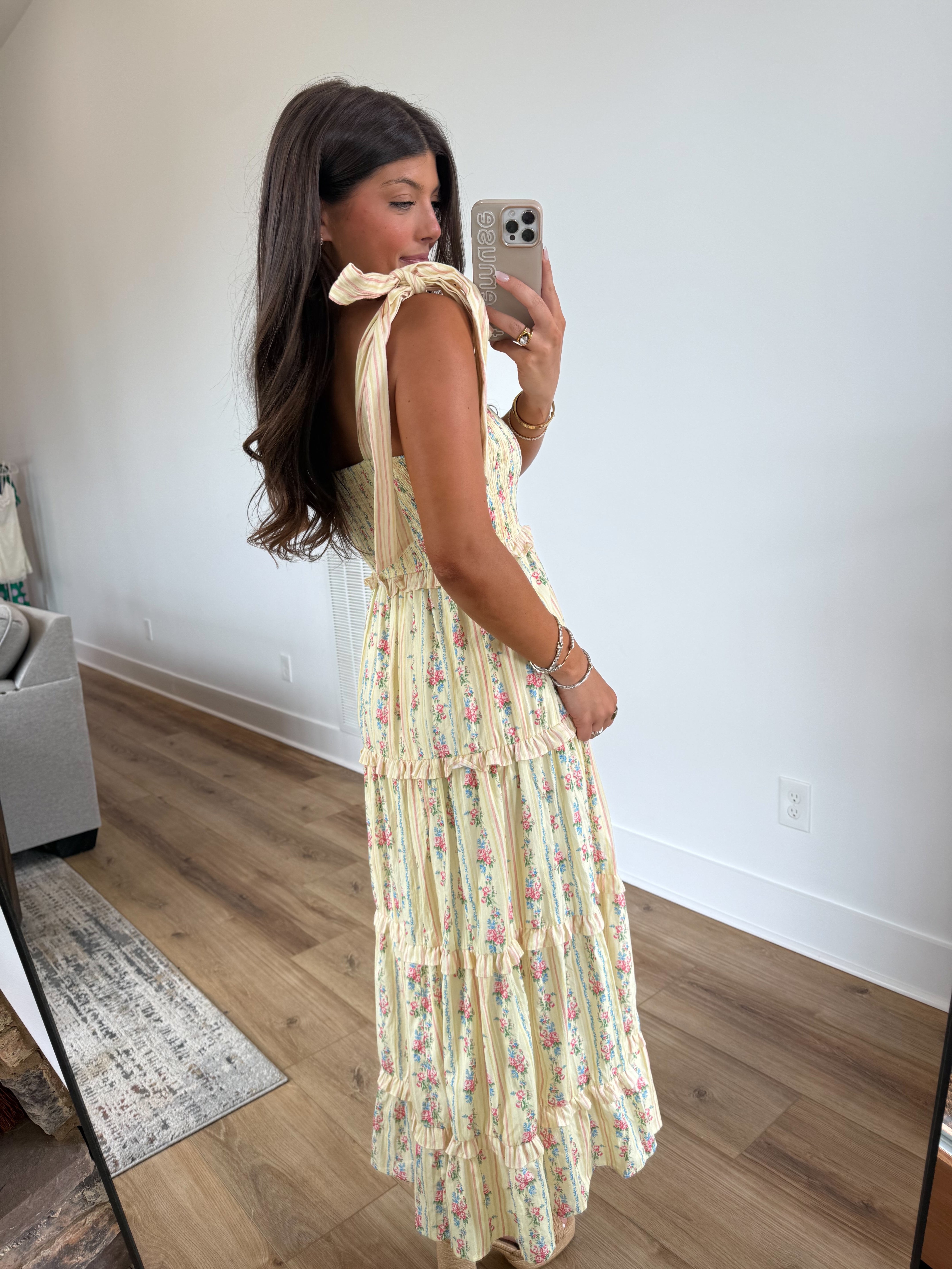 Caroline Tie Sleeve Dress