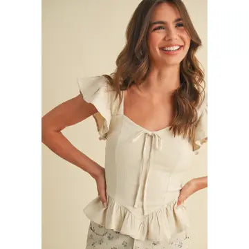 The Juliette Top (Natural)