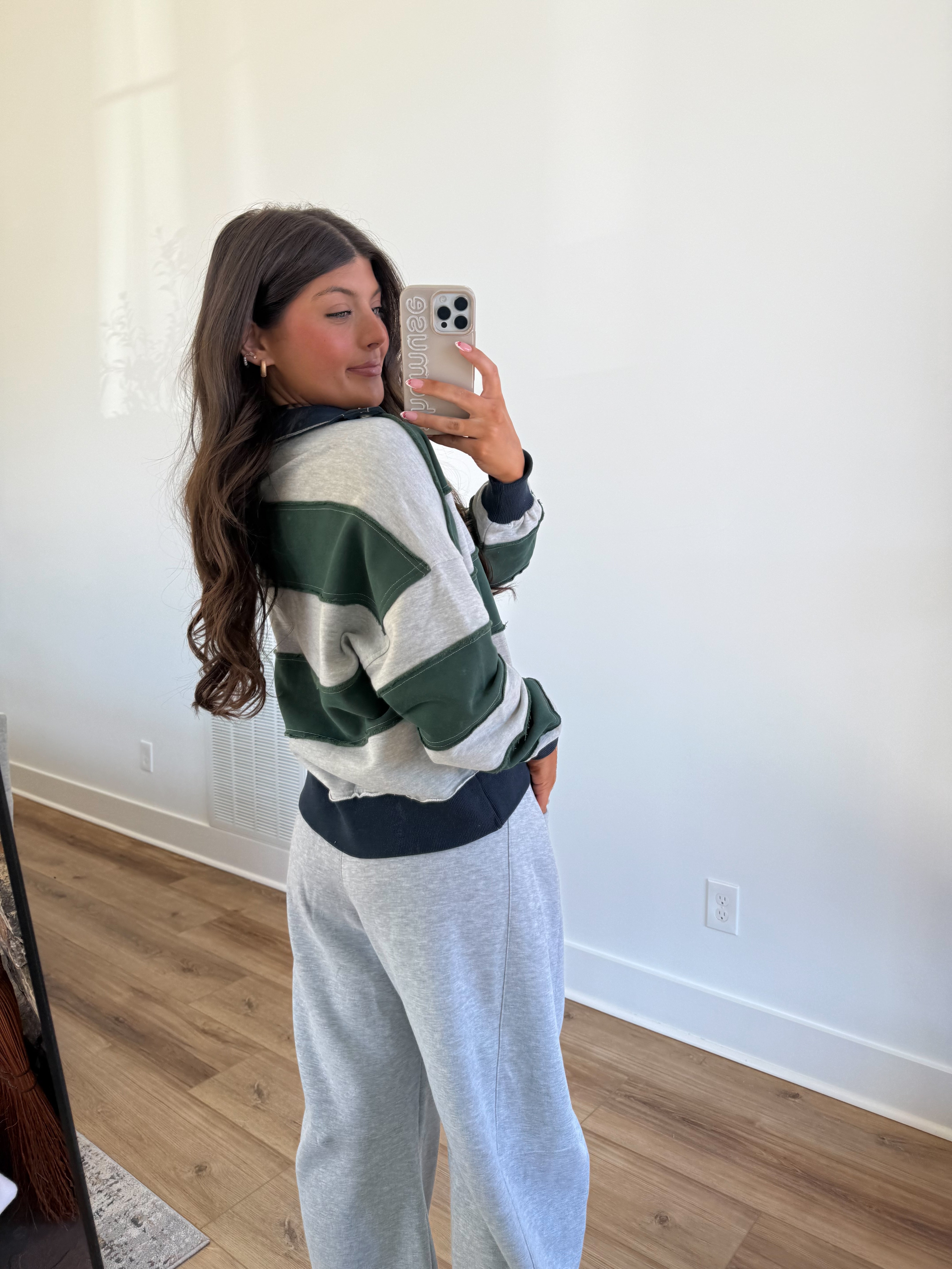 The All-Star Stripe Pullover (Green)