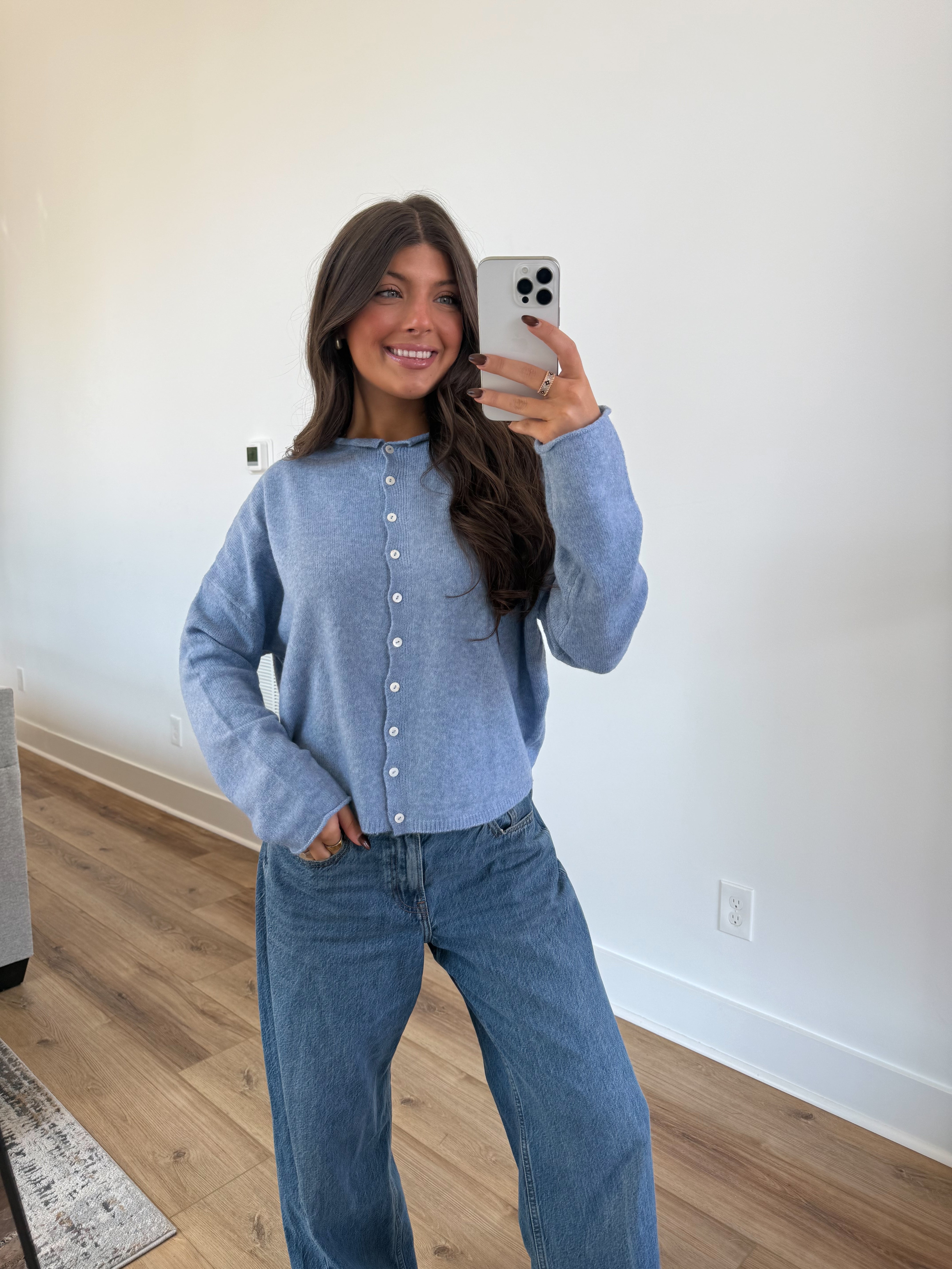 Best Dress Cardigan (Blue)