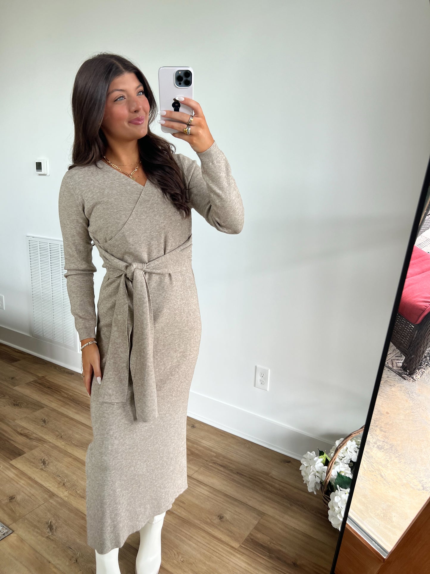 Warm As Can Be Maxi Sweater Dress