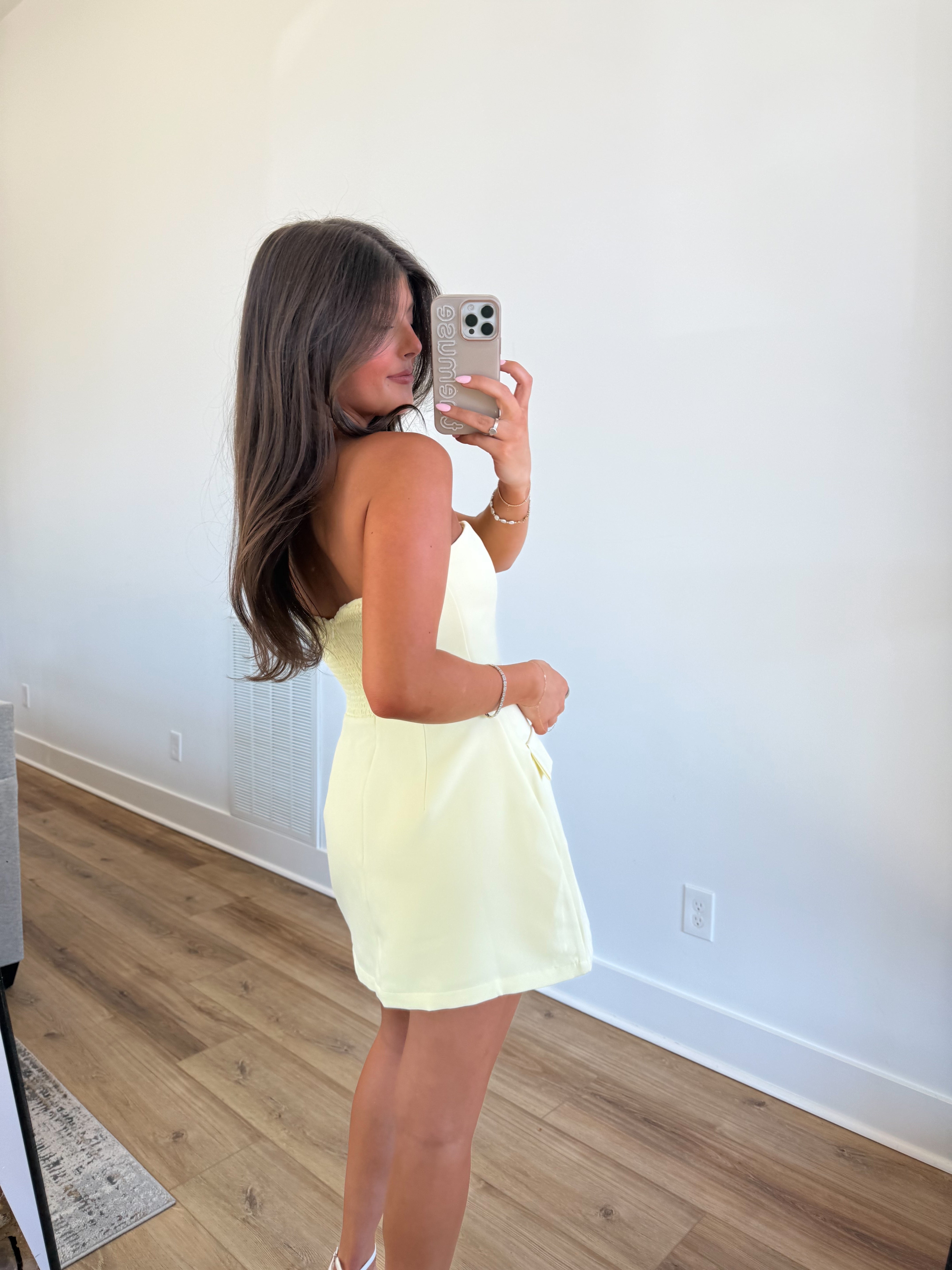 The Muse Romper (Bright Yellow)