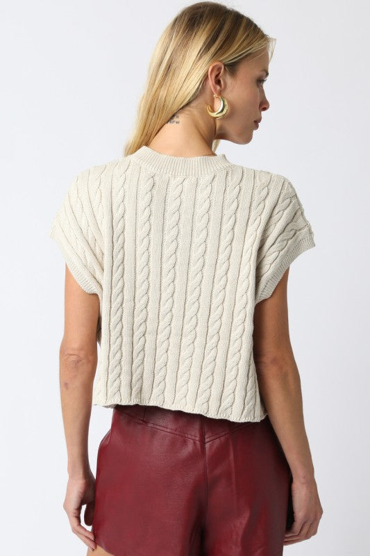 Ivy Cable Knit Top