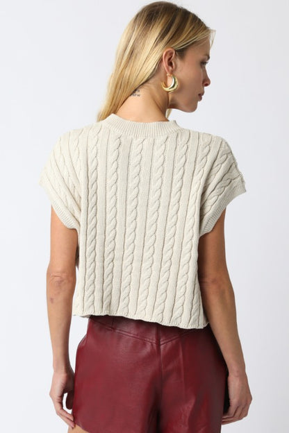 Ivy Cable Knit Top