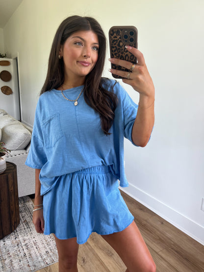 Blue Out The Door Set