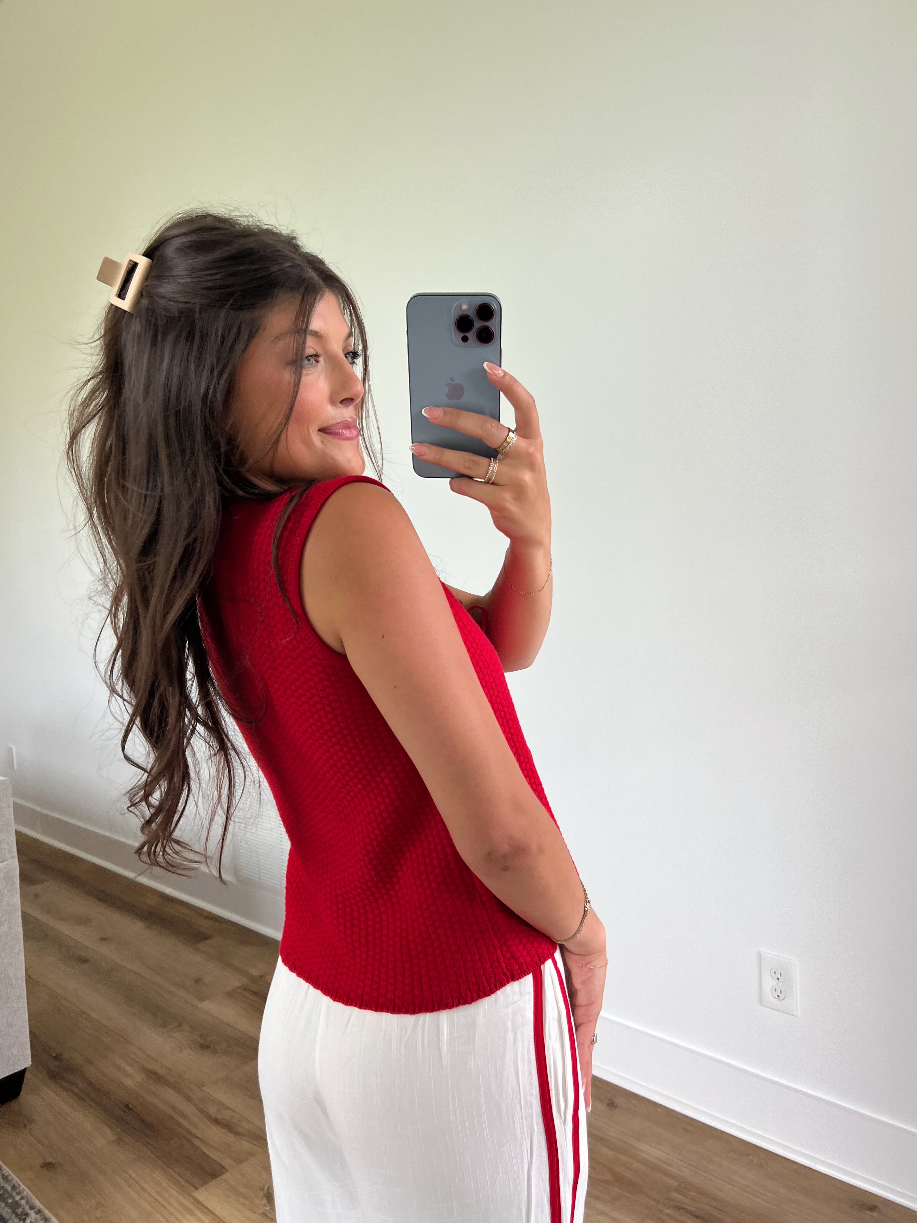 Red Maci Vest