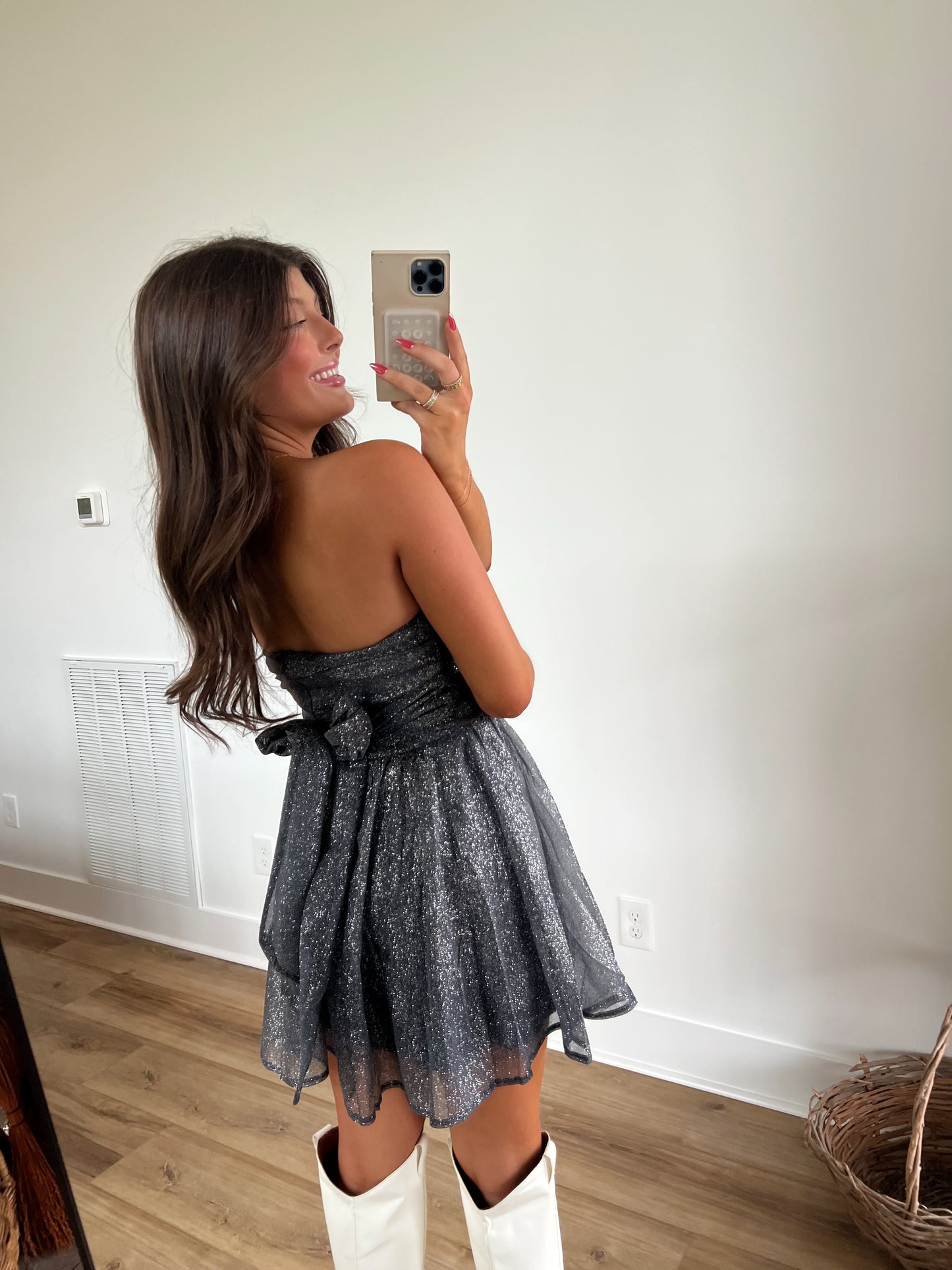 Glitter Girl Mini Dress