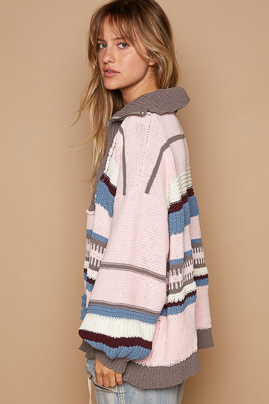 Dreamy Pullover (Pink Multi)