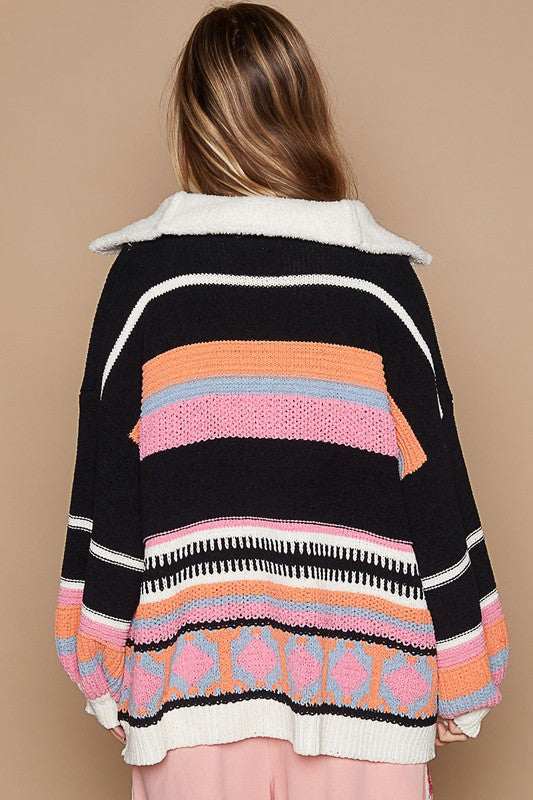 Dreamy Pullover (Black Multi)