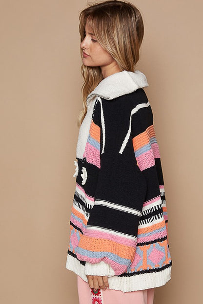 Dreamy Pullover (Black Multi)