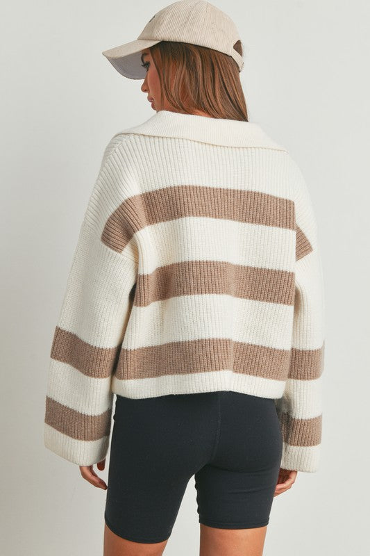 The Kennedy Stripe Knit