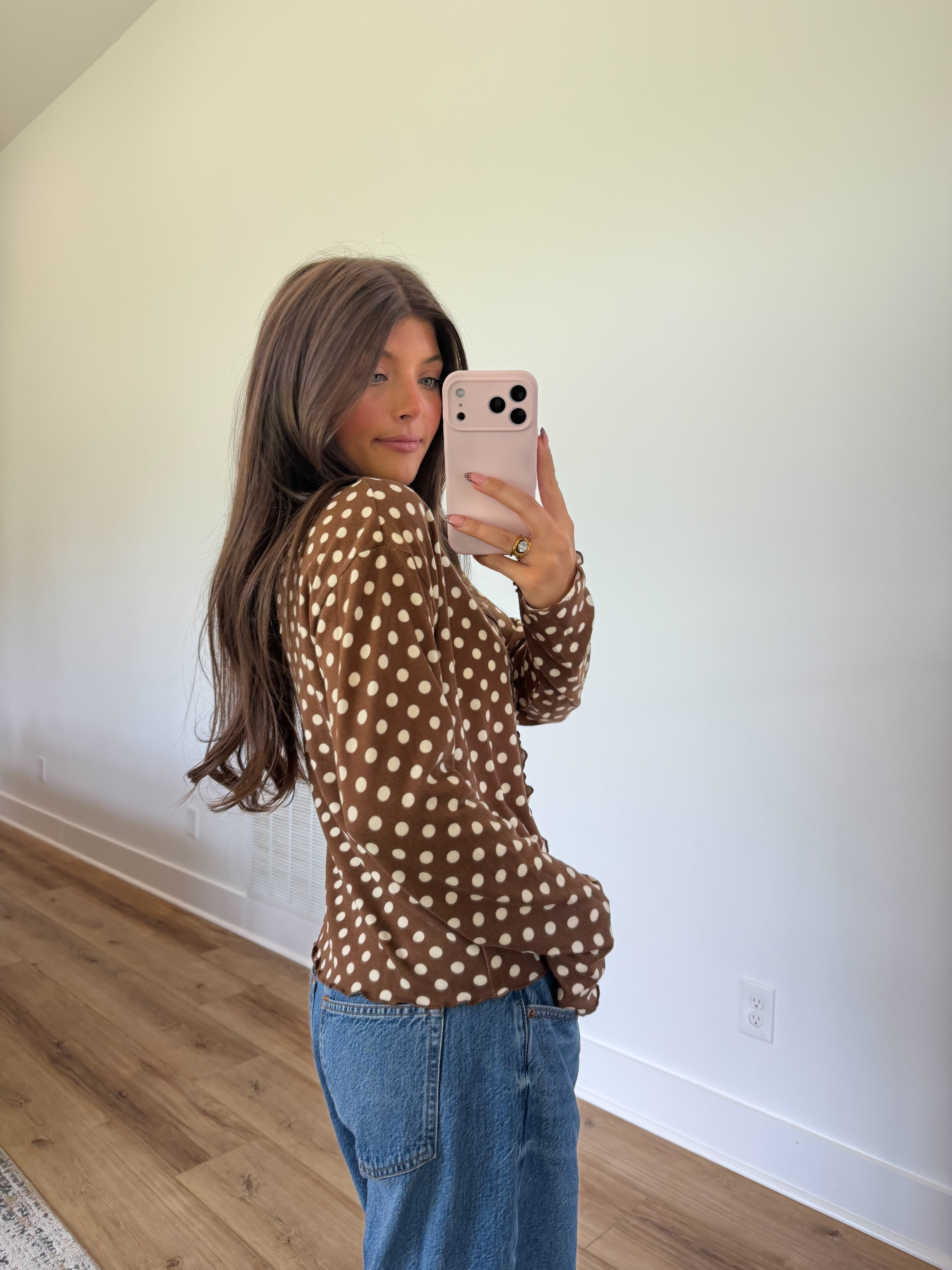 Mabel Polka Dot Cardigan