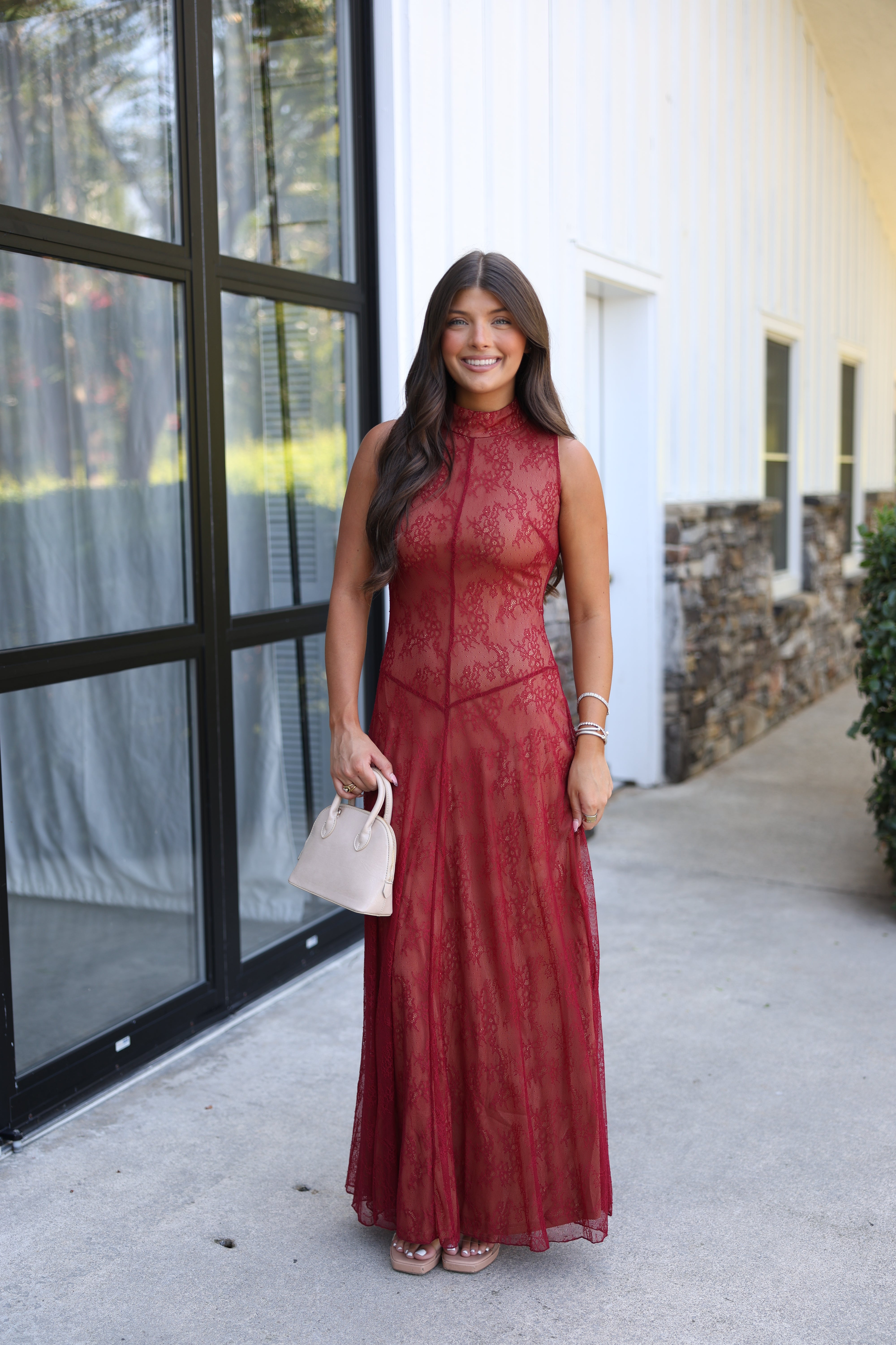 Scarlet Veil Maxi