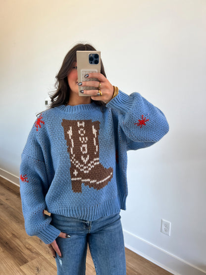 Howdy Knit Sweater