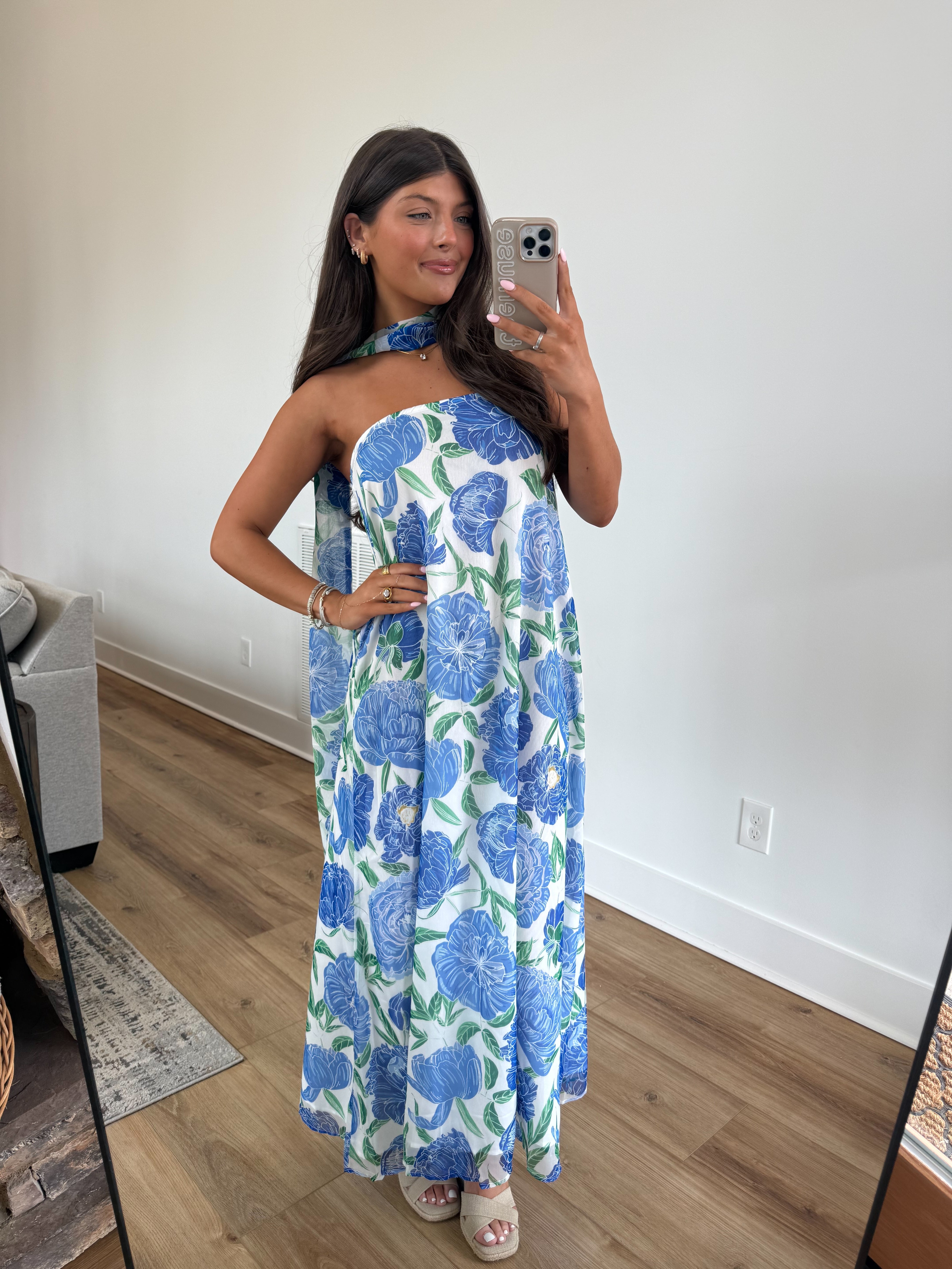 The Celeste Dress (Blue) (Restock)
